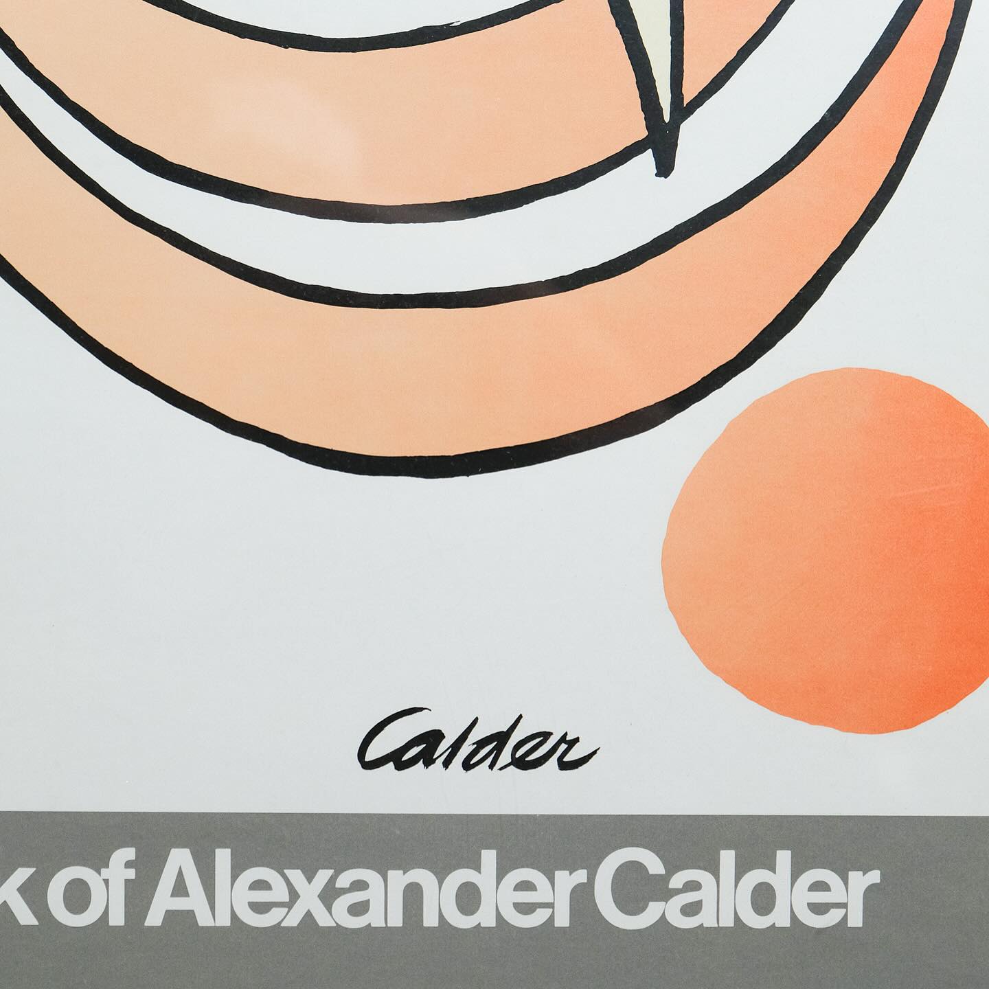 Calder’s Universe Exhibition Print, 1970s