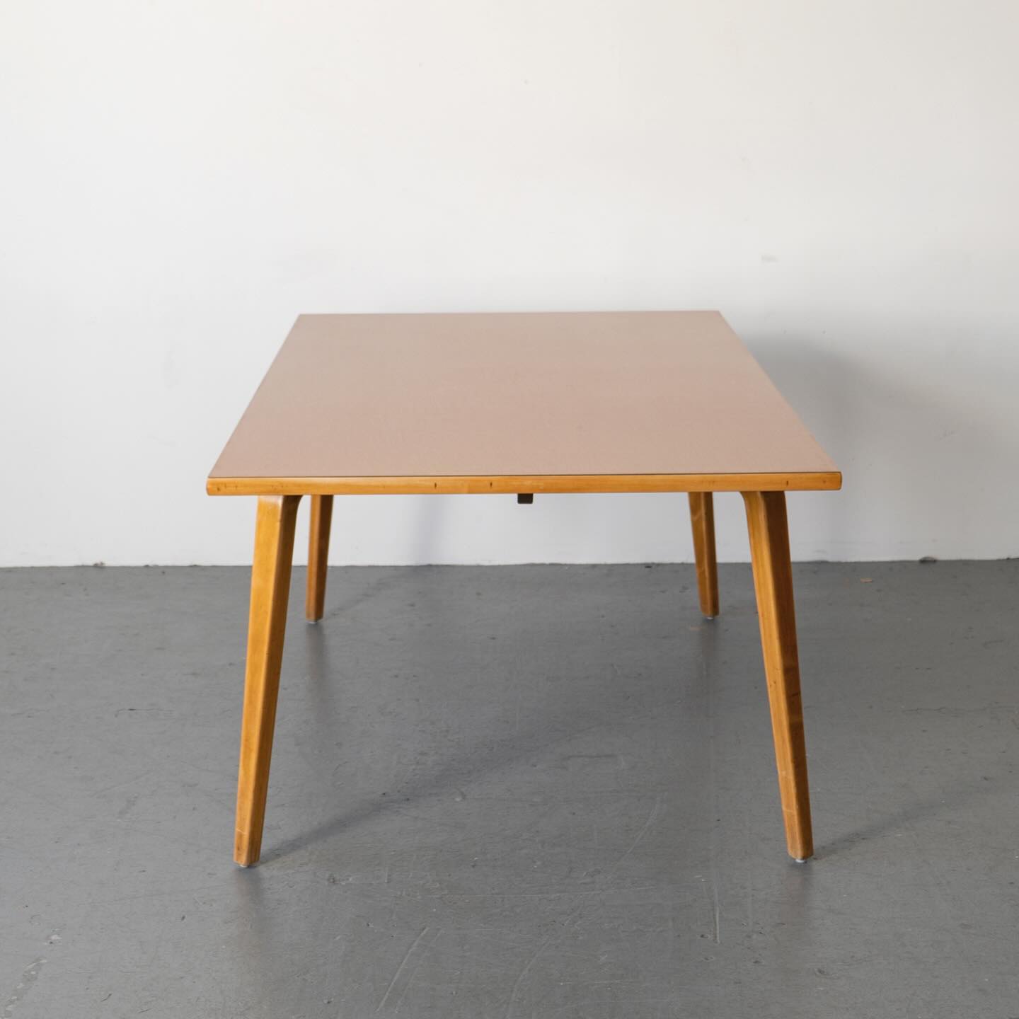 1960s Thonet Bentwood Legs Dining Table