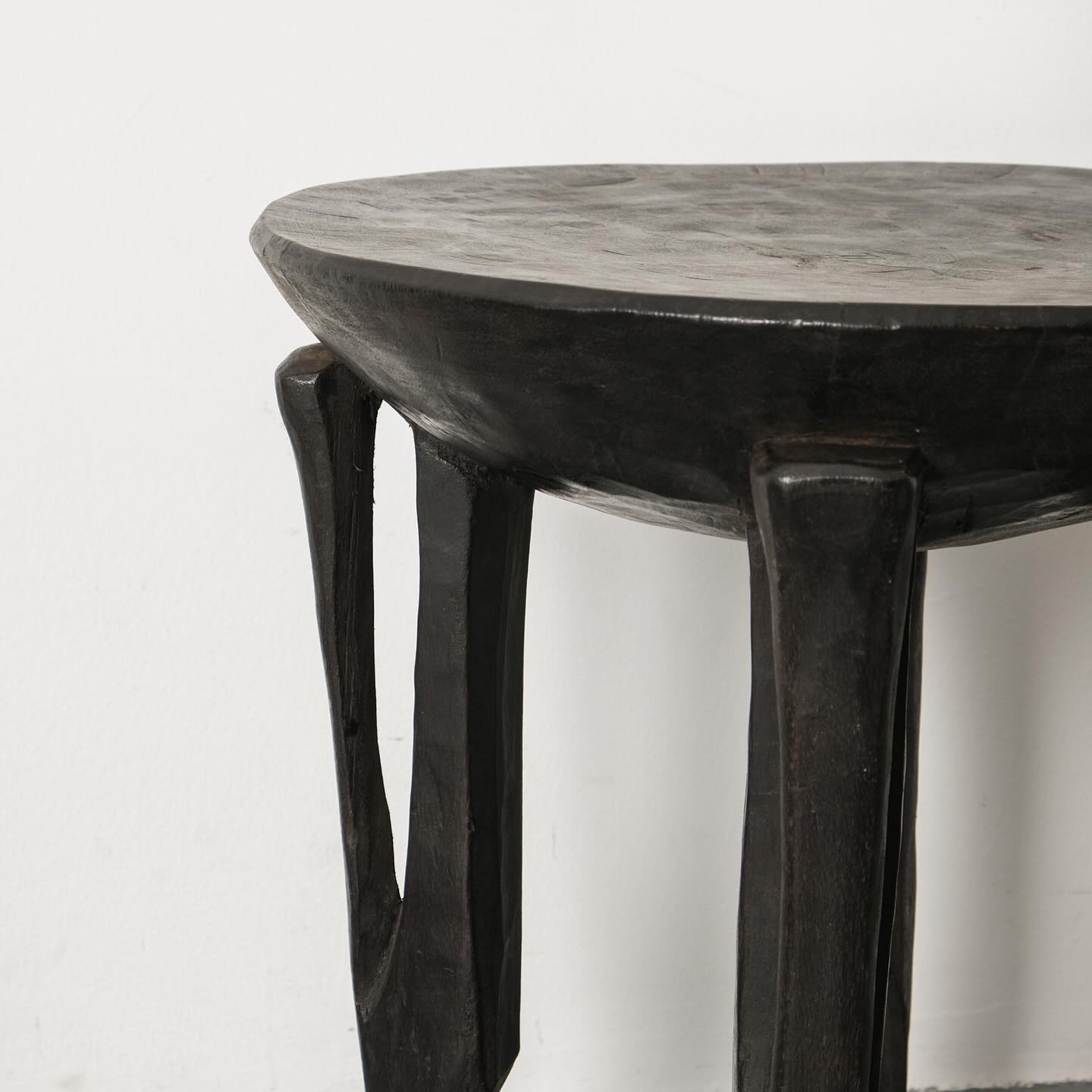 Senufo Hand Carved Side Table/Stool