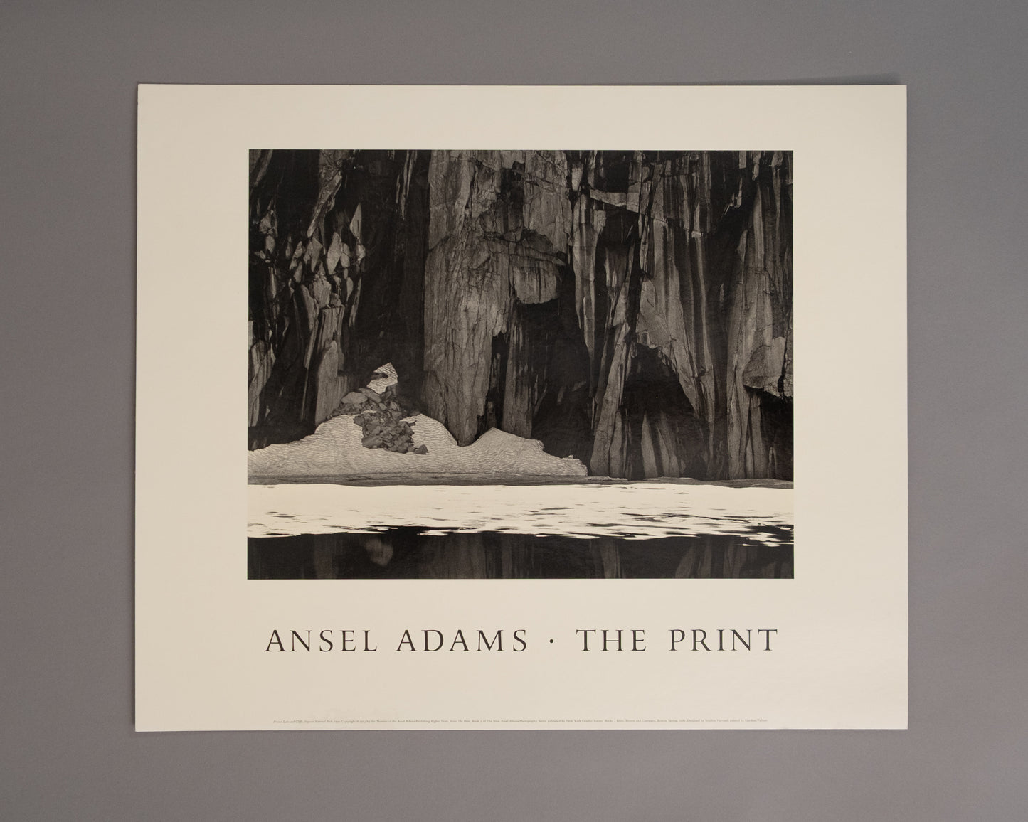 Ansel Adams The Print Vintage Poster