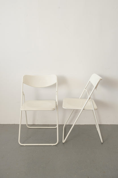 Vintage Ikea “TED” in white by Niels Gammelgaard (1980s)