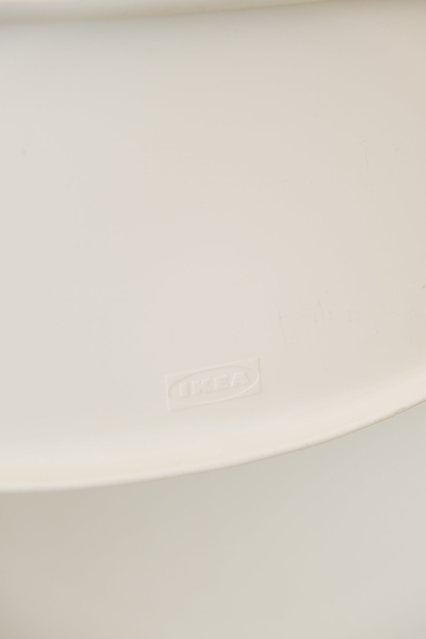 Vintage Ikea “TED” in white by Niels Gammelgaard (1980s)
